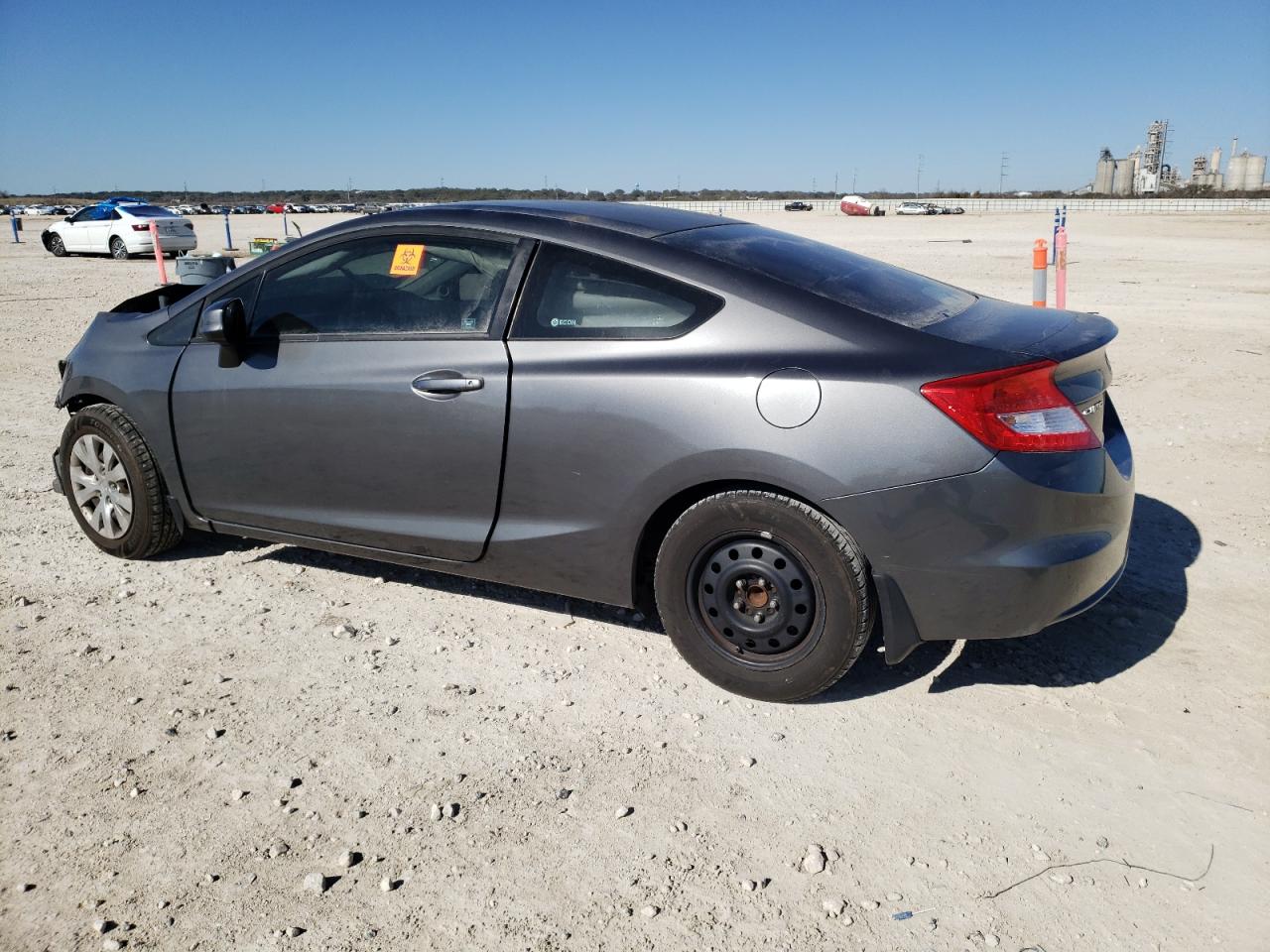 2012 Honda Civic VIN 2HGFG3B58CH524448 Copart auction photo, front end damage thumbnail 2