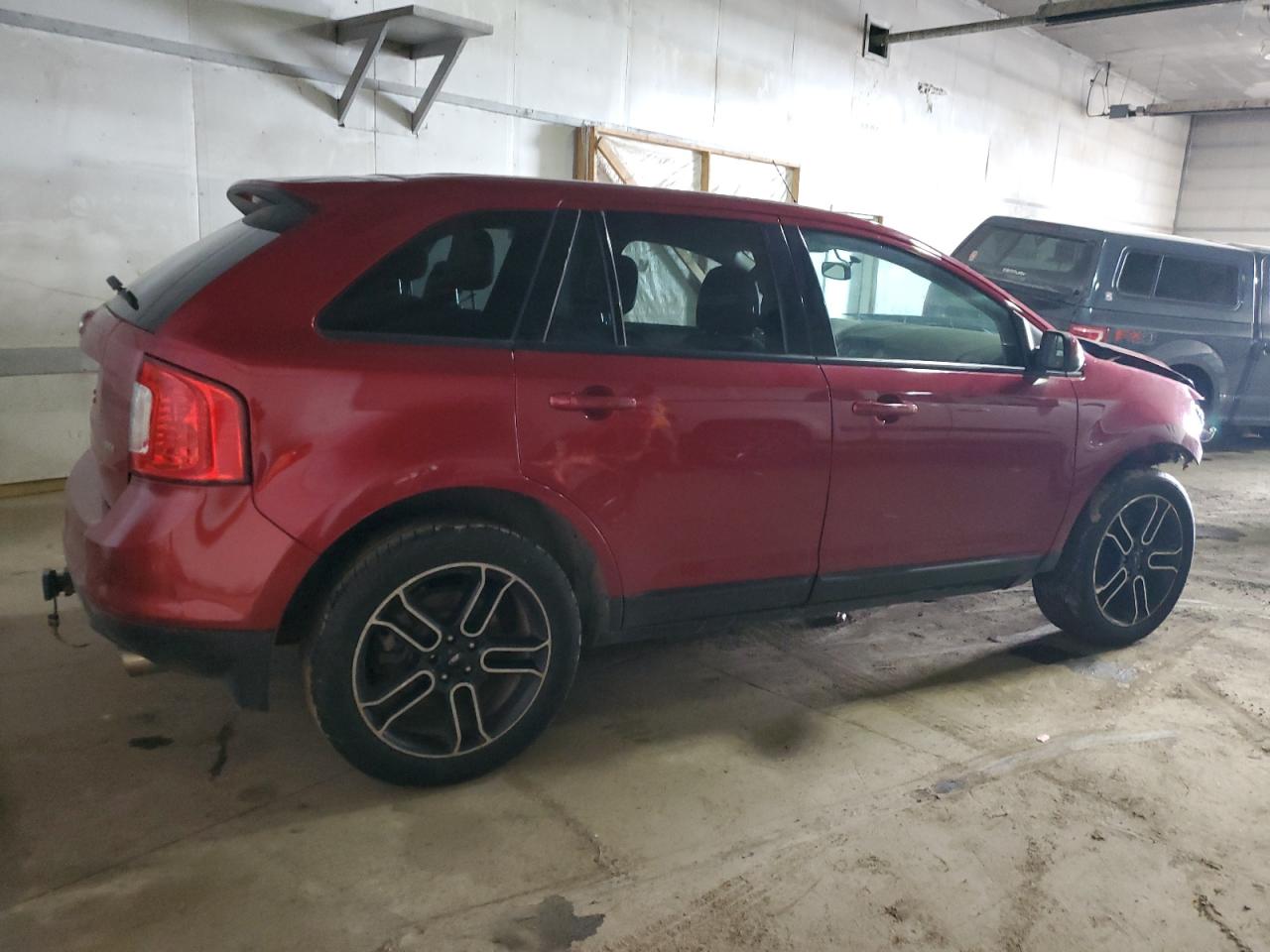 2013 Ford Edge VIN 2FMDK3JC0DBC21345 Copart auction photo, front end damage thumbnail 3