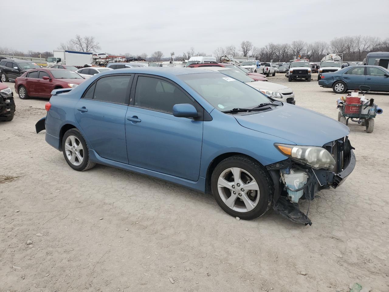 2012 Toyota Corolla VIN 5YFBU4EE6CP072601 Copart auction photo, front end / minor dent/scratches damage thumbnail 4