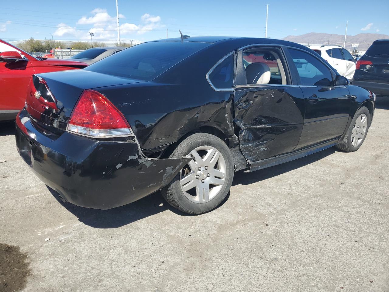 2013 Chevrolet Impala VIN 2G1WG5E33D1100943 Copart auction photo, side damage thumbnail 3