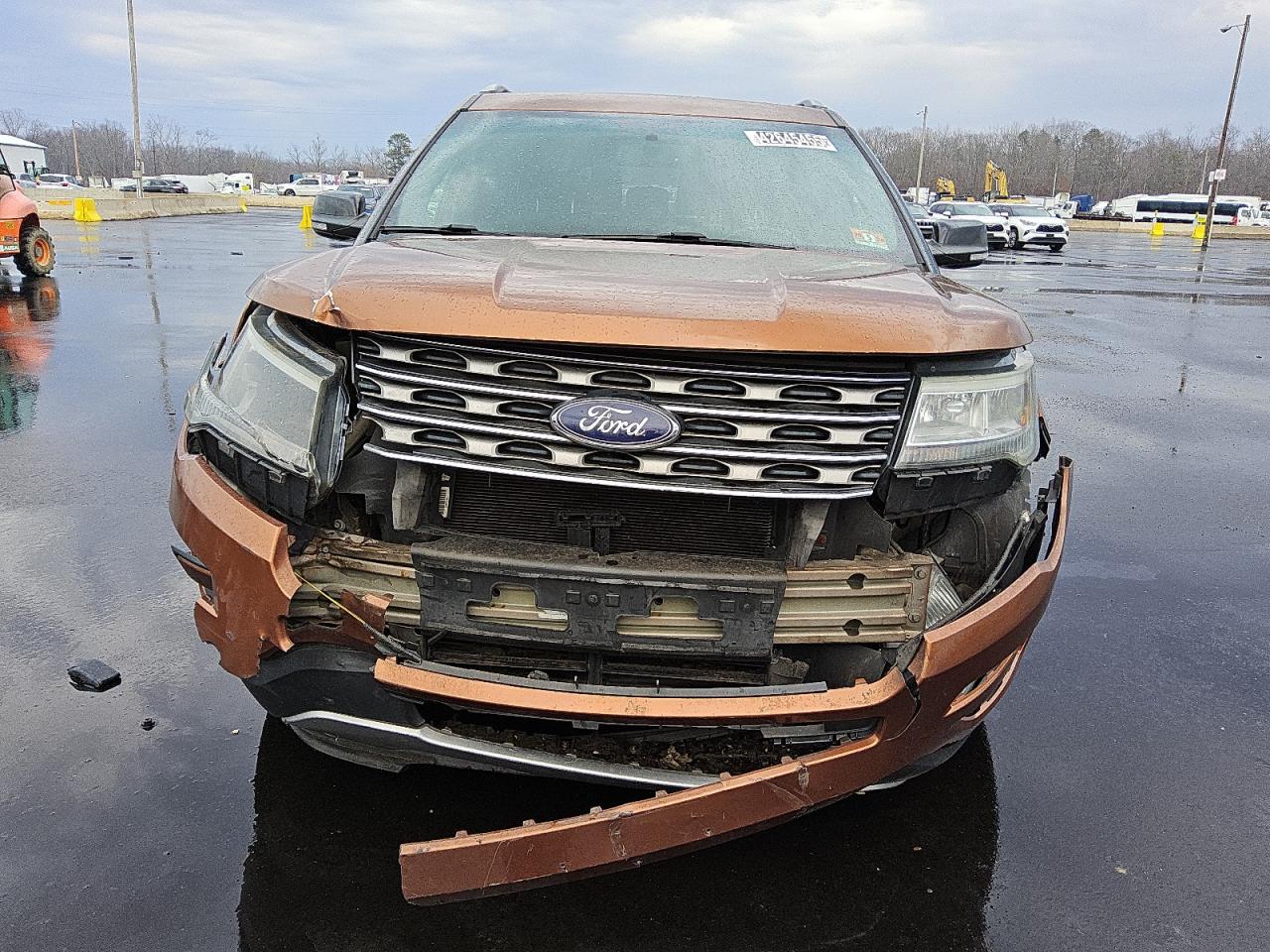 2017 Ford Explorer VIN 1FM5K8D85HGA20726 Copart auction photo, front end damage thumbnail 5