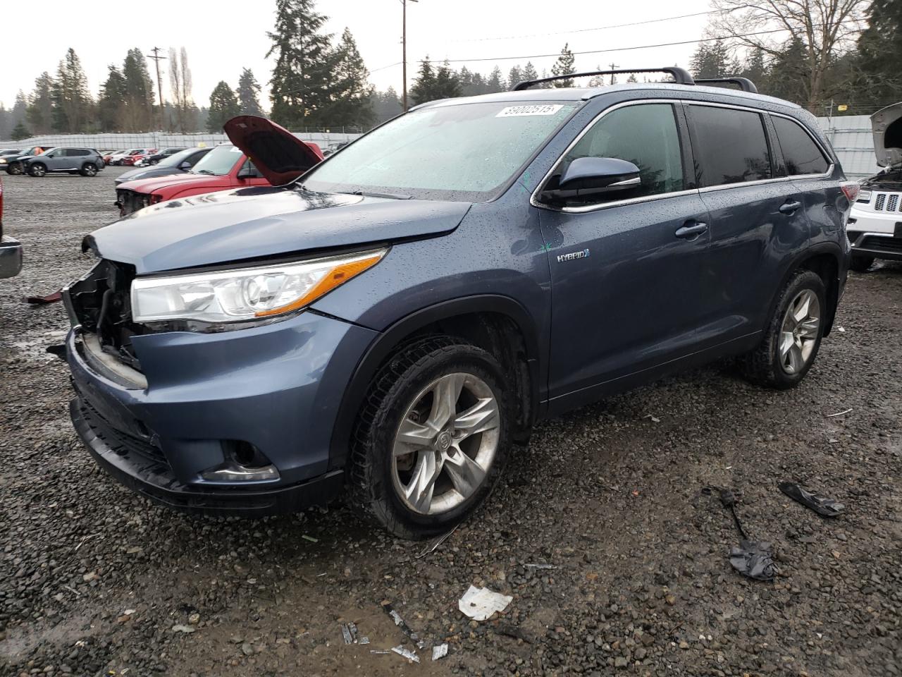 2015 Toyota Highlander VIN 5TDDCRFH8FS013689