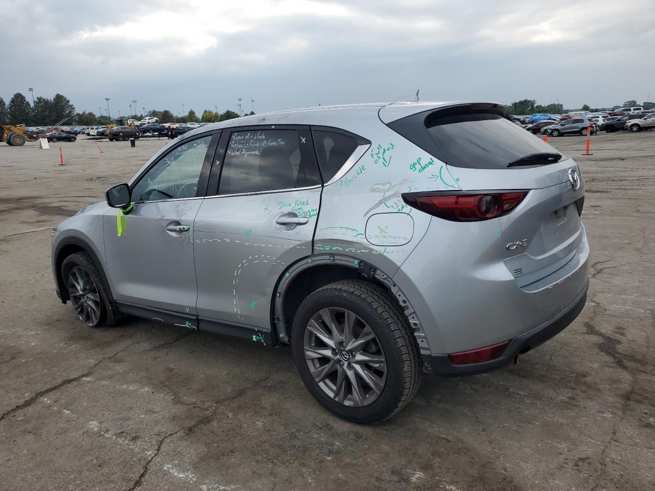 2021 Mazda CX-5 VIN JM3KFADM7M1339047 Copart auction photo, all over damage thumbnail 2