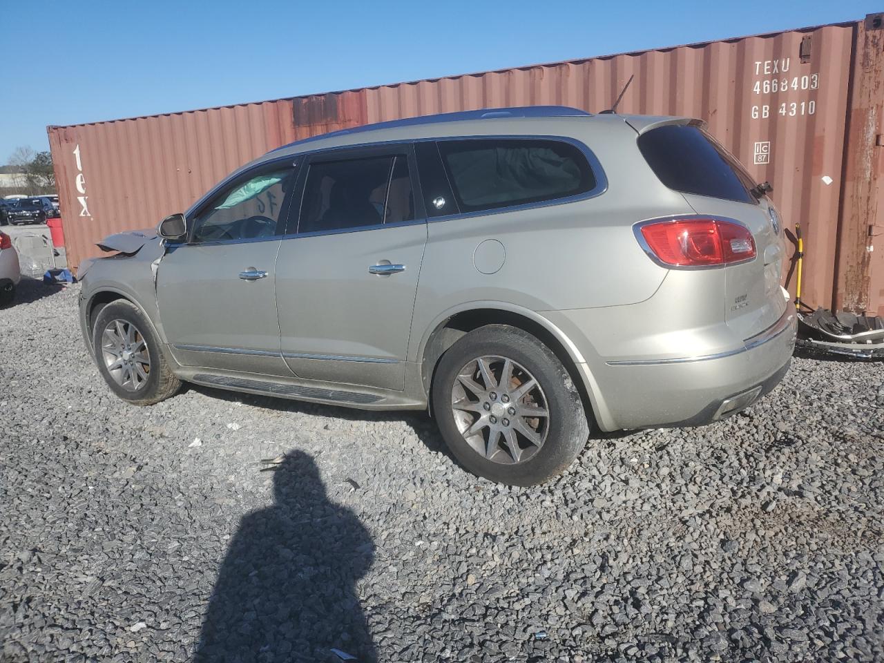 2014 Buick Enclave VIN 5GAKRBKD5EJ334005 Copart auction photo, front end damage thumbnail 2