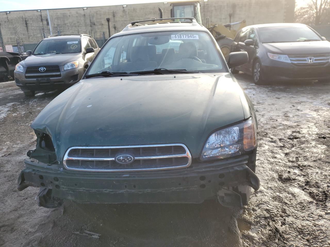 2002 Subaru Legacy VIN 4S3BH675627605303 Copart auction photo, front end / minor dent/scratches damage thumbnail 5