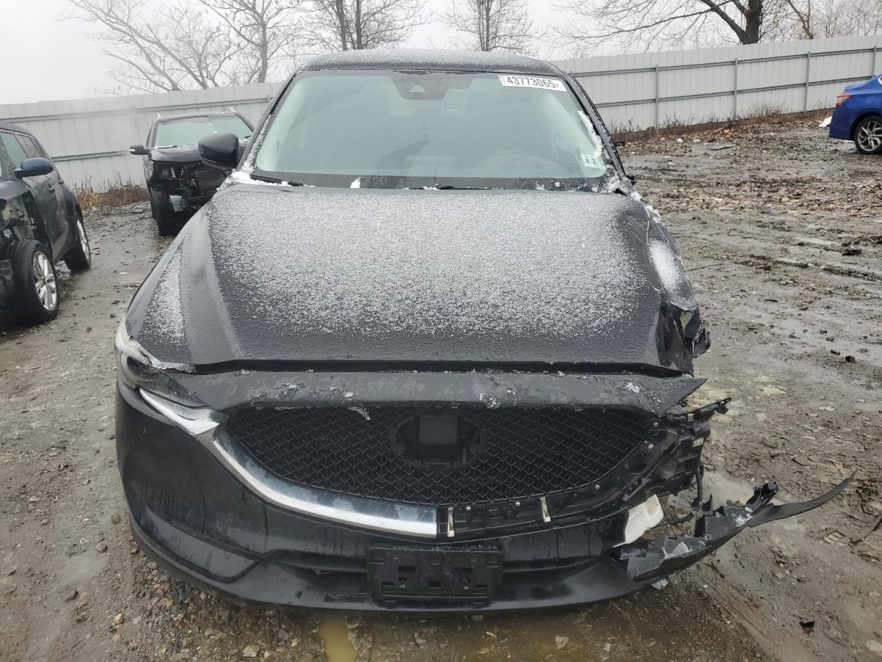 2020 Mazda CX-5 VIN JM3KFBDM8L0825764 Copart auction photo, front end / side damage thumbnail 5