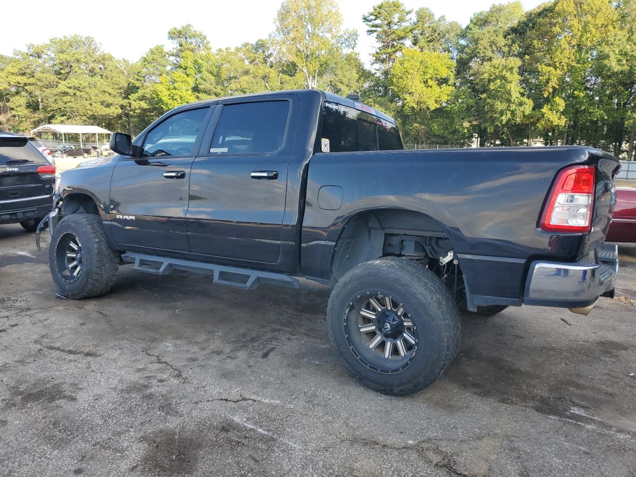 2020 RAM 1500 VIN 1C6SRFFT1LN394402 Copart auction photo, all over damage thumbnail 2