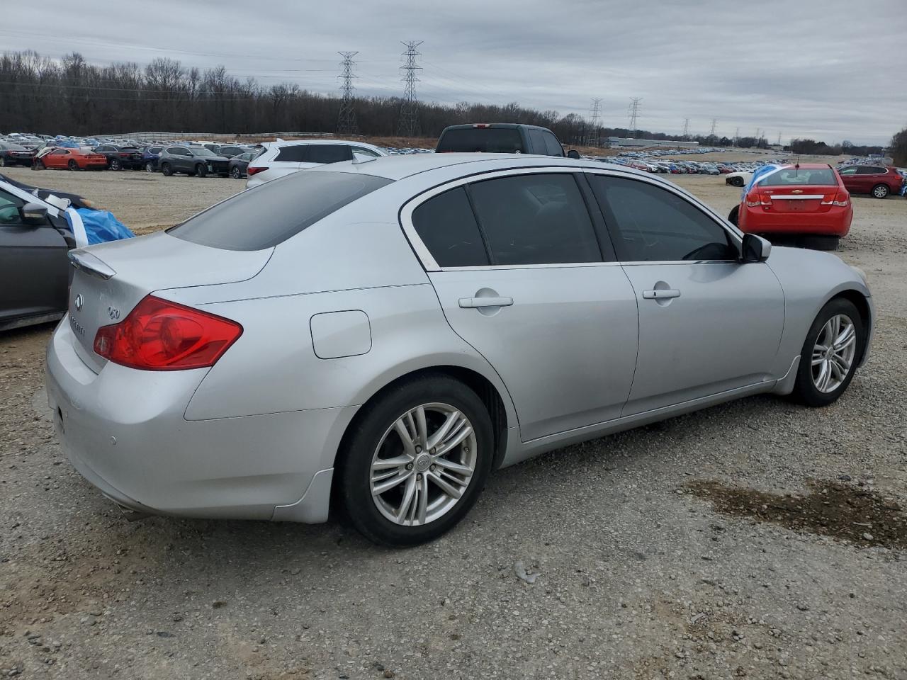 2010 Infiniti G VIN JN1CV6AP4AM403148 Copart auction photo, all over damage thumbnail 3