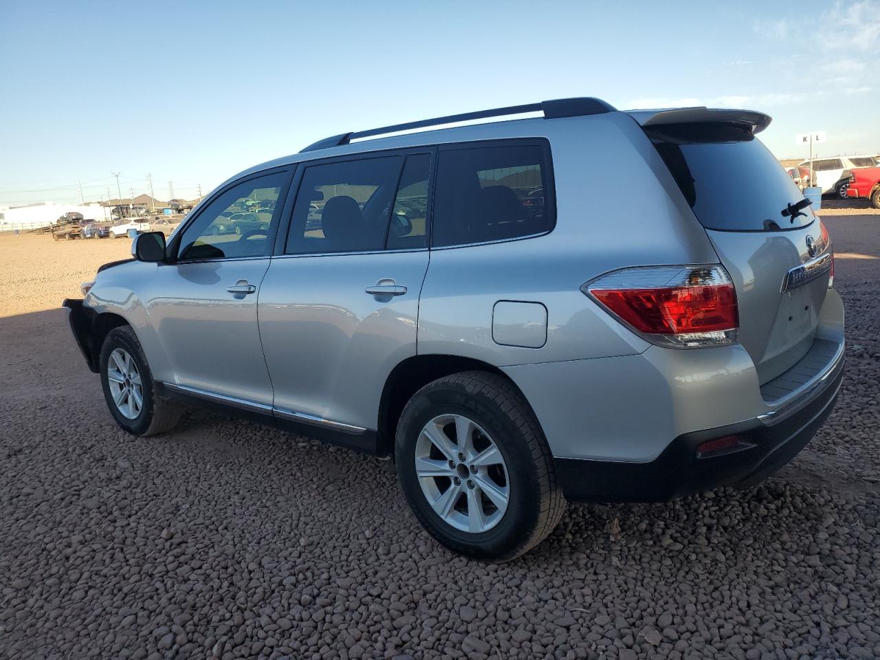 2012 Toyota Highlander VIN 5TDZK3EH3CS068120 Copart auction photo, front end damage thumbnail 2