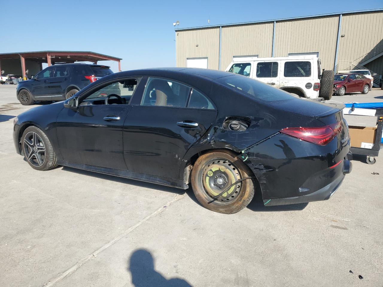 2024 Mercedes-Benz CLA-klasse VIN W1K5J4HBXRN453709 Copart auction photo, rear end damage thumbnail 2