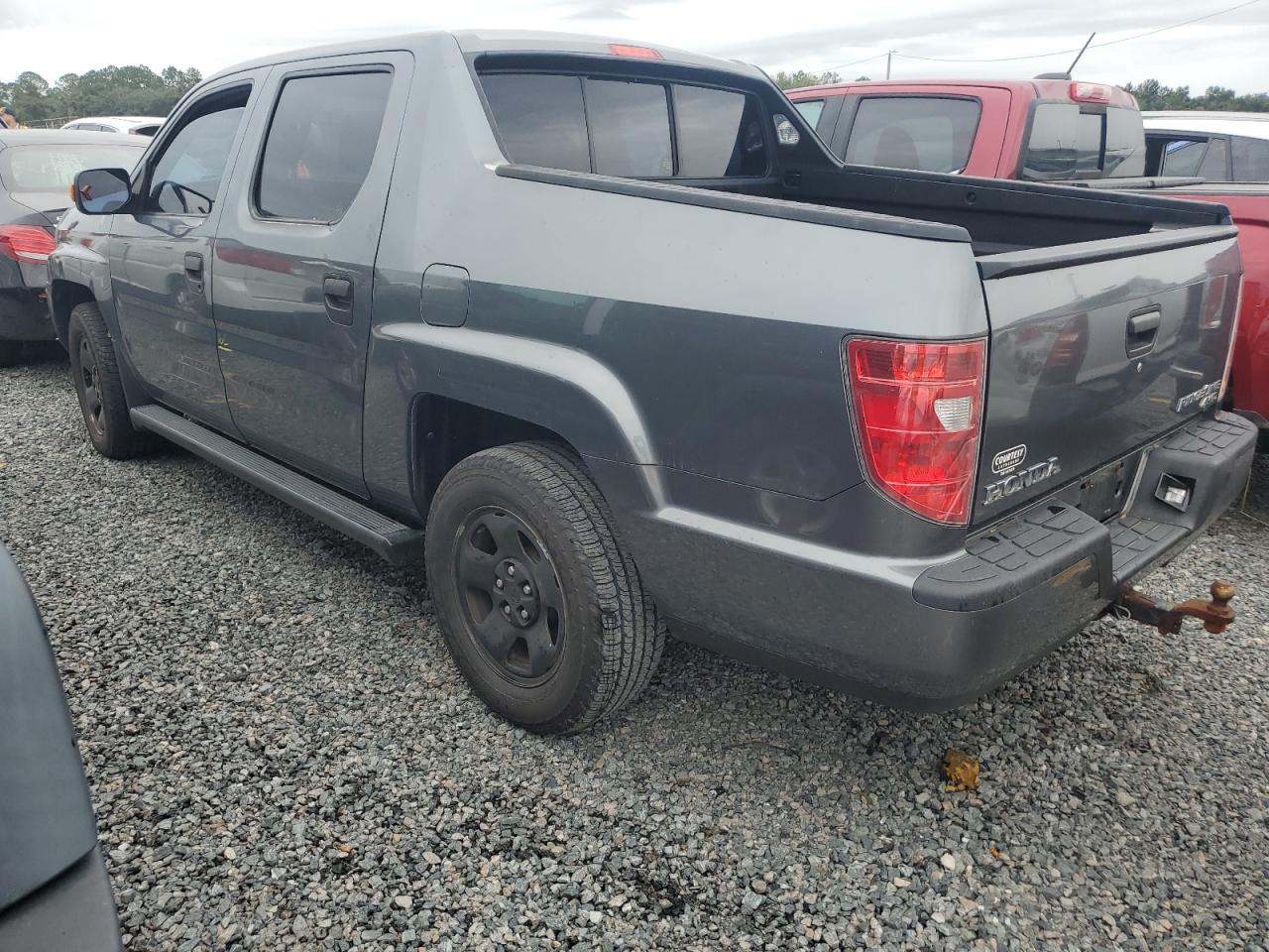2011 Honda Ridgeline VIN 5FPYK1F25BB008666 Copart auction photo, water/flood damage thumbnail 2
