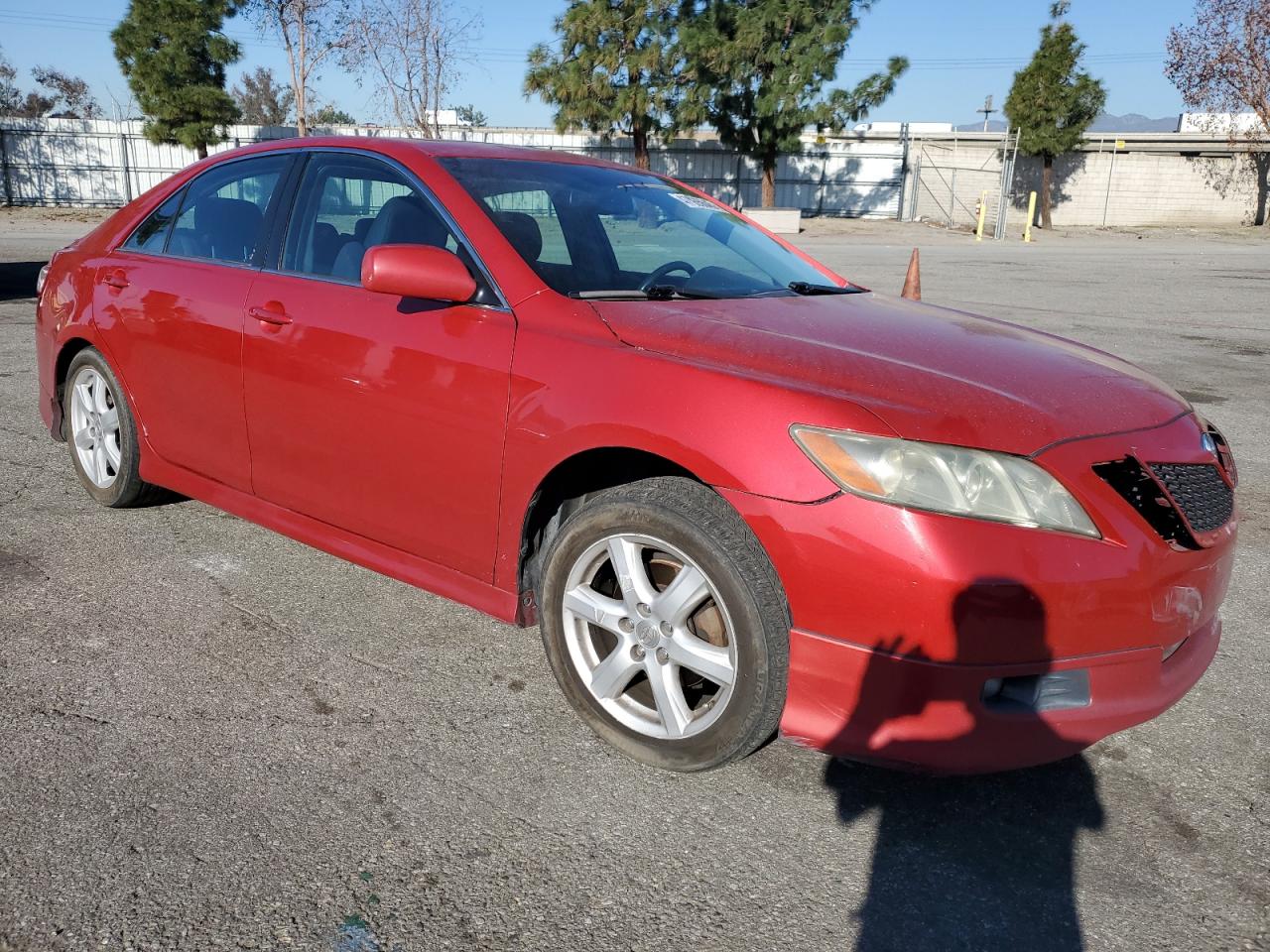 2008 Toyota Camry VIN 4T1BK46K18U071971 Copart auction photo, side / rear end damage thumbnail 4