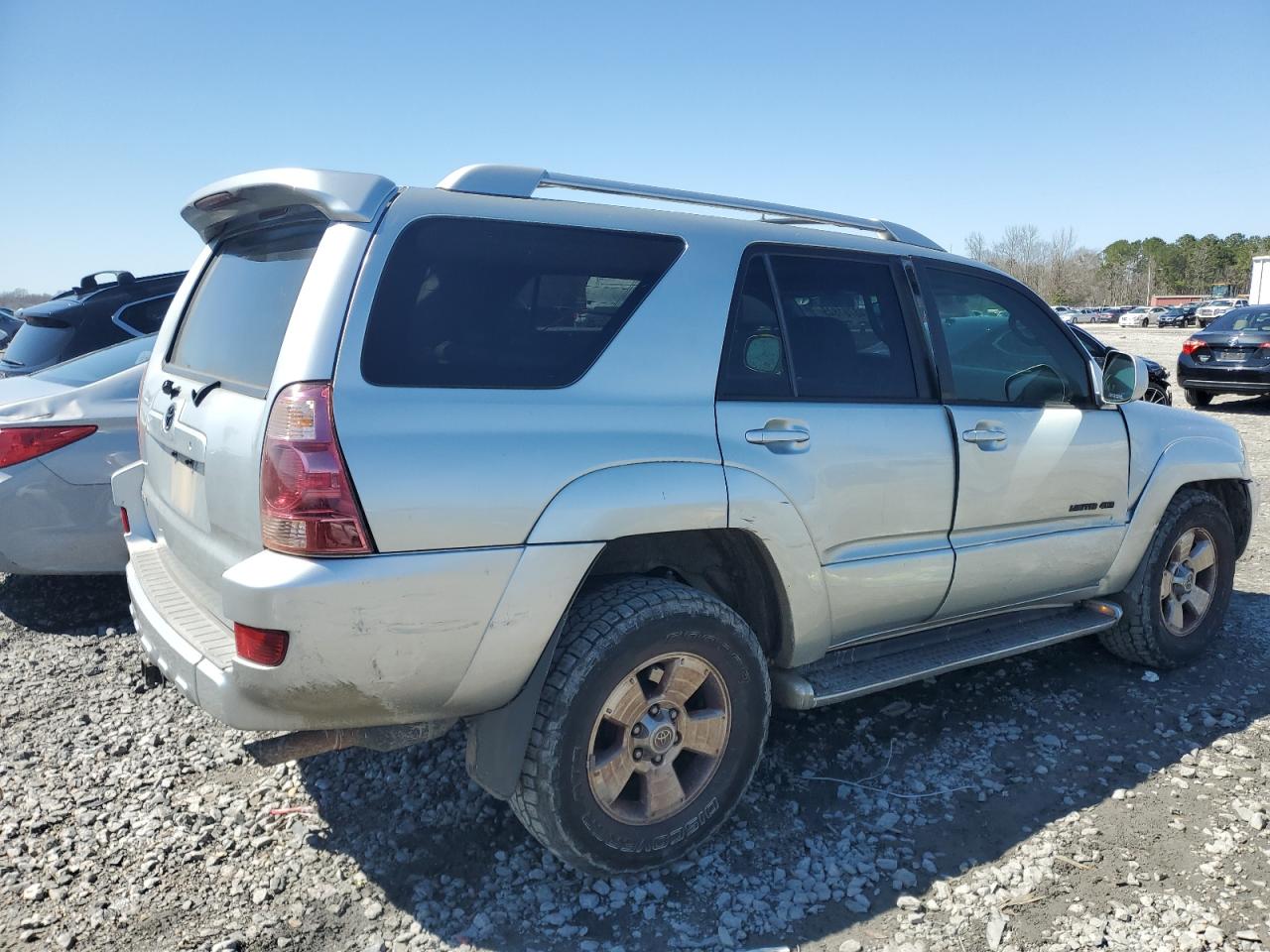 2003 Toyota 4Runner VIN JTEBU17R930003633 Copart auction photo, side damage thumbnail 3