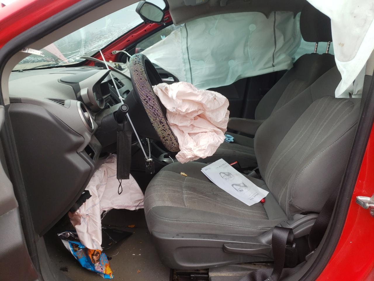 2014 Chevrolet Sonic VIN 1G1JC5SH6E4238018 Copart auction photo, front end damage thumbnail 7