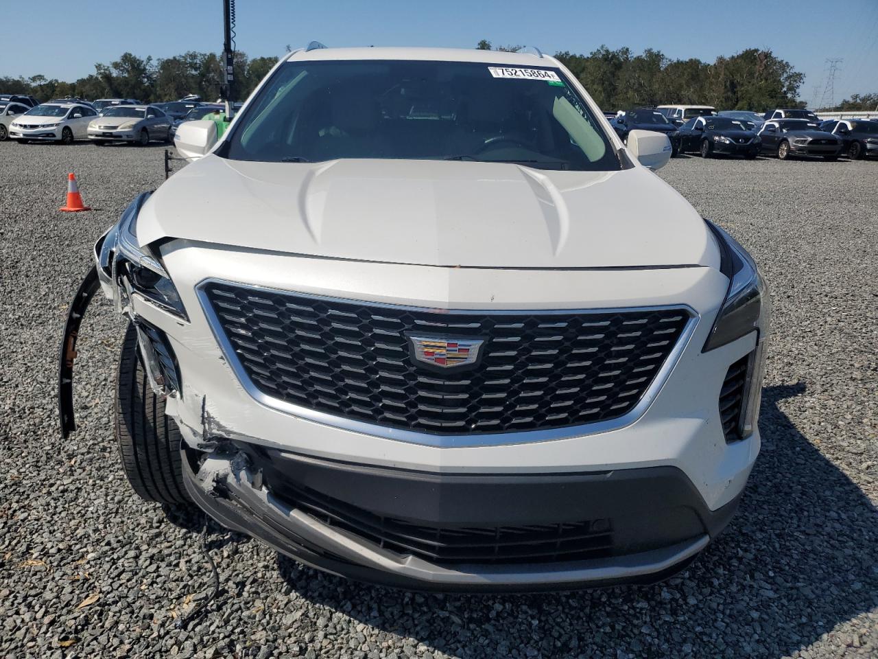 2021 Cadillac XT4 VIN 1GYFZCR44MF083338 Copart auction photo, front end damage thumbnail 5