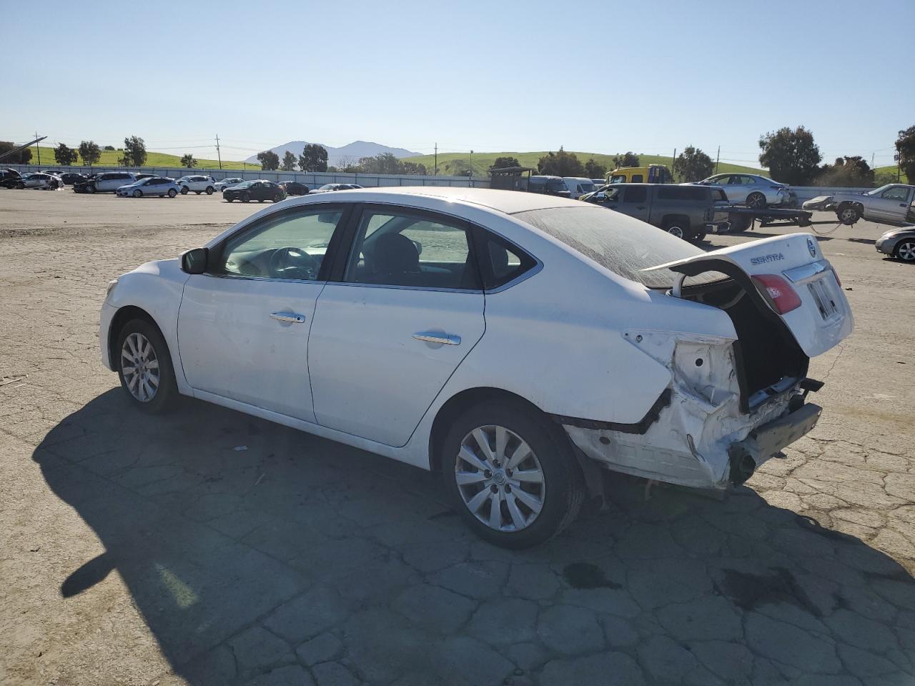 2016 Nissan Sentra VIN 3N1AB7AP3GY279353 Copart auction photo, rear end damage thumbnail 2