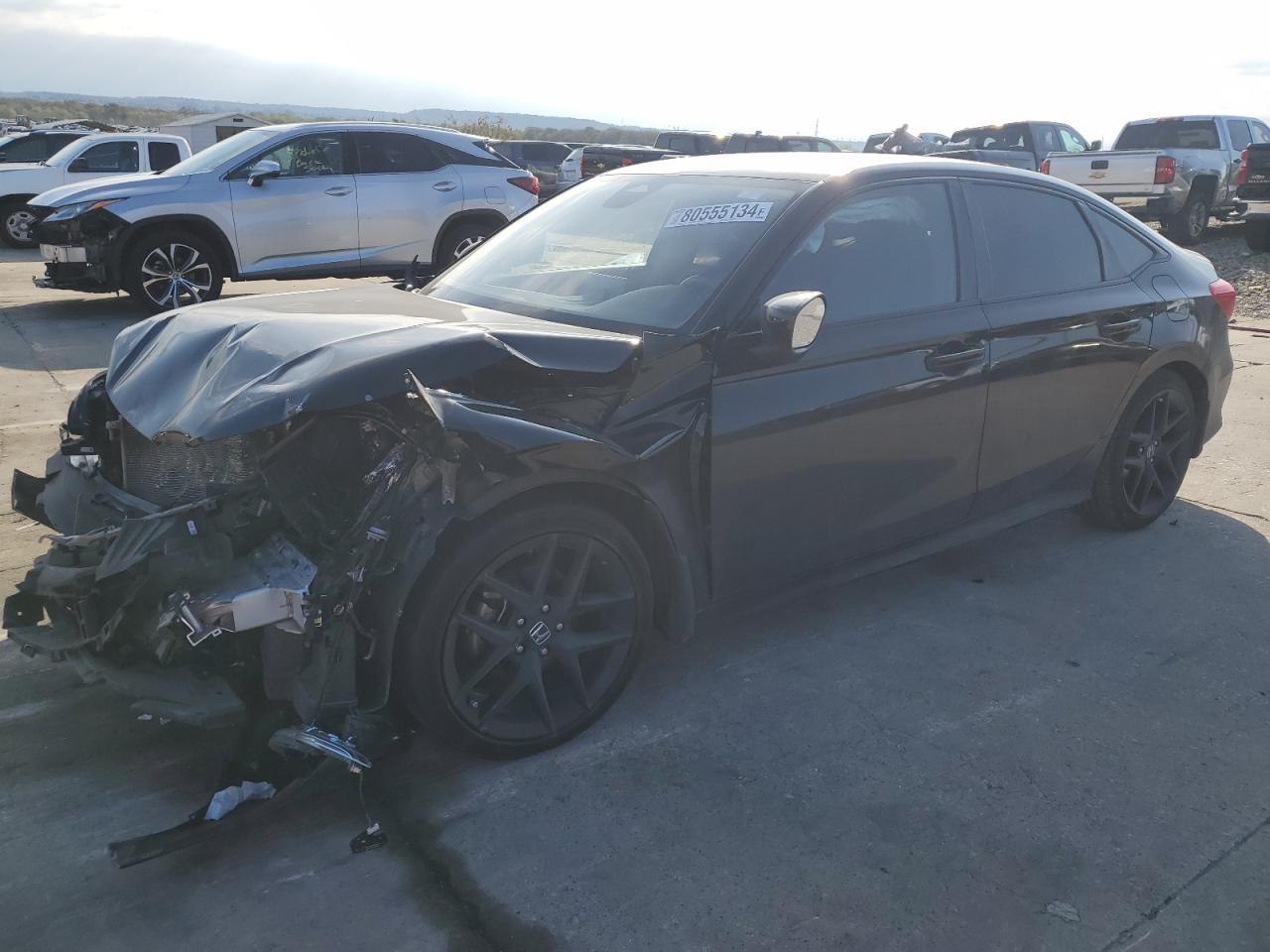 2022 Honda Civic VIN 2HGFE2F5XNH604234