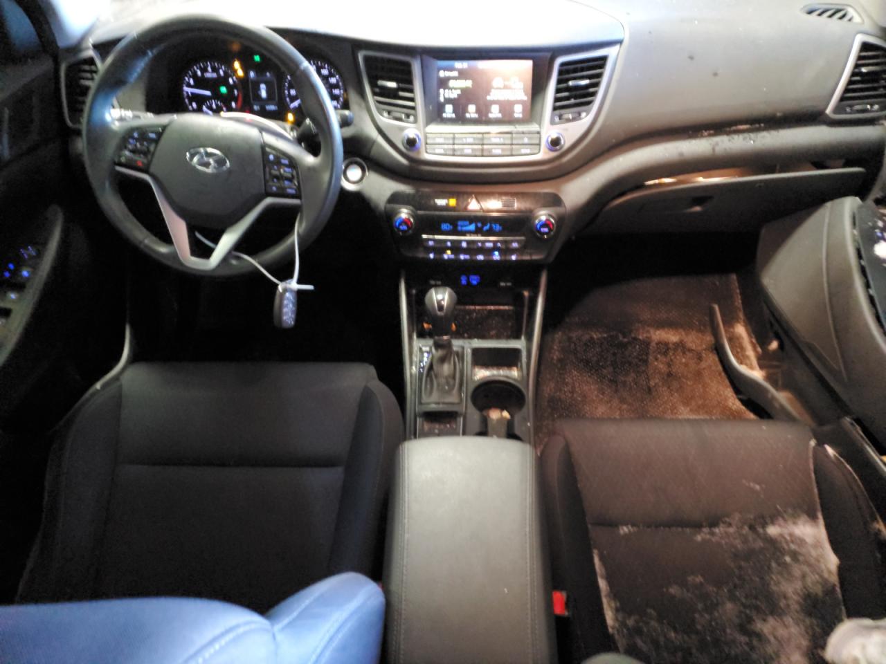2018 Hyundai Tucson VIN KM8J33AL5JU800613 Copart auction photo, side / front end damage thumbnail 8
