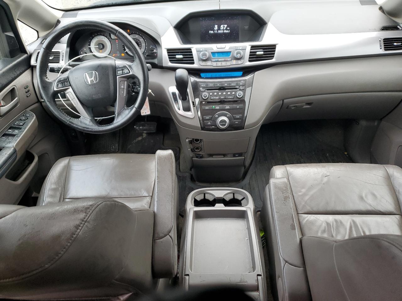 2013 Honda Odyssey VIN 5FNRL5H9XDB015143 Copart auction photo, rear end / side damage thumbnail 8