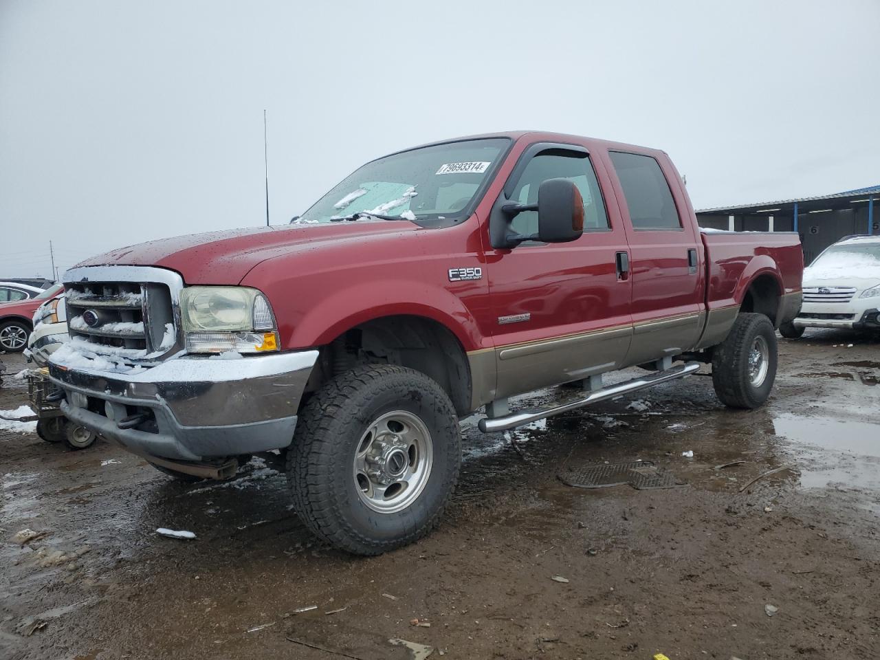 2003 Ford F350 VIN 1FTSW31P13ED07706