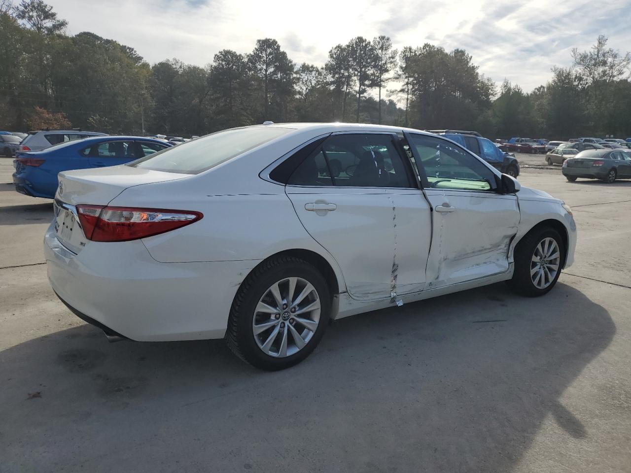 2017 Toyota Camry VIN 4T1BF1FK1HU805205 Copart auction photo, side damage thumbnail 3