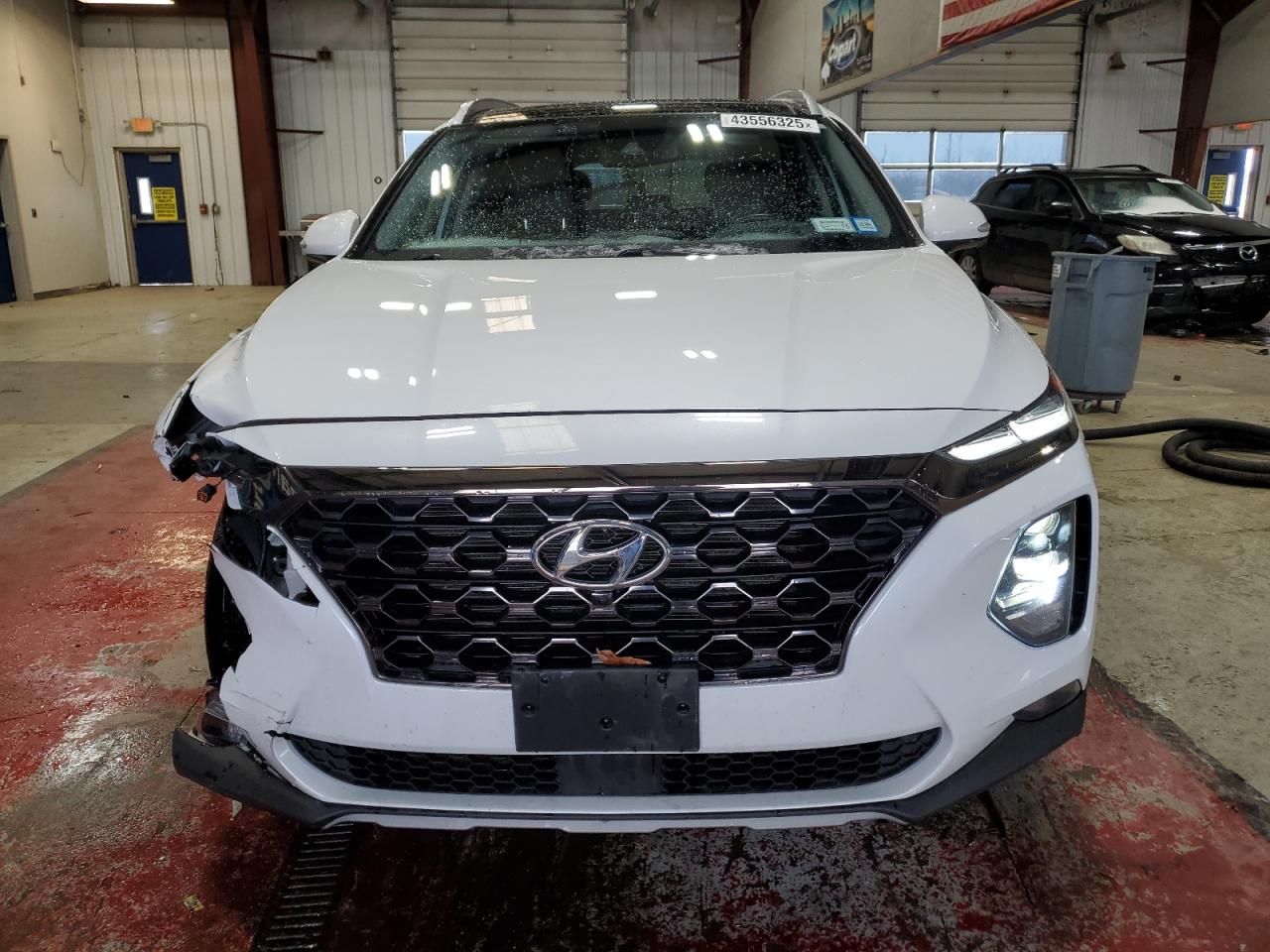 2020 Hyundai Santa Fe VIN 5NMS5CAD7LH274930 Copart auction photo, front end damage thumbnail 5