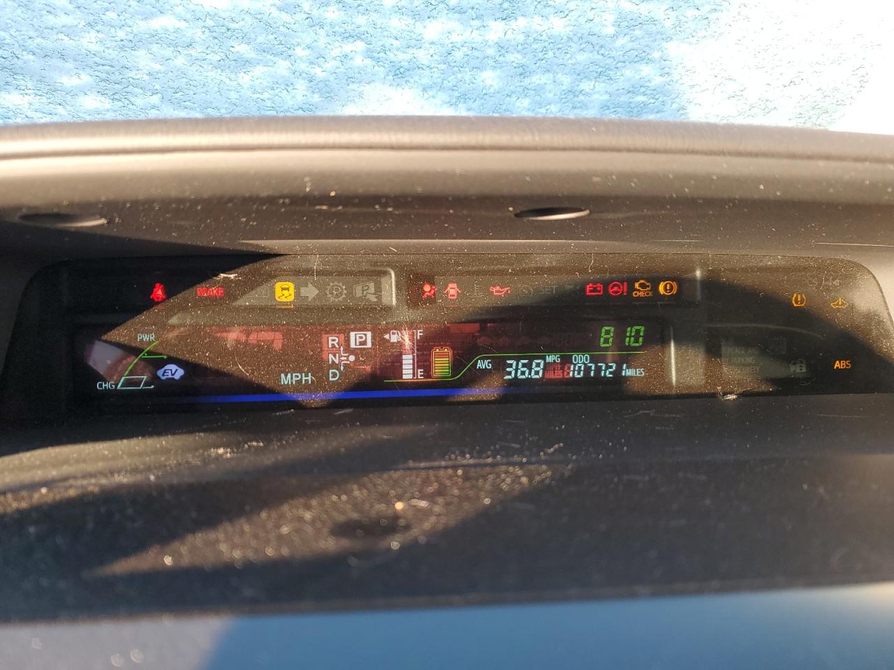 2013 Toyota Prius VIN JTDZN3EU6D3260591 Copart auction photo, front end damage thumbnail 9