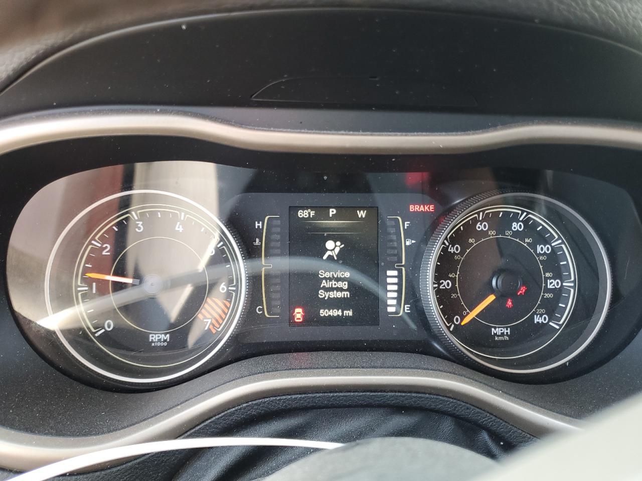 2015 Jeep Grand Cherokee VIN 1C4PJMCB0FW777414 Copart auction photo, side damage thumbnail 9