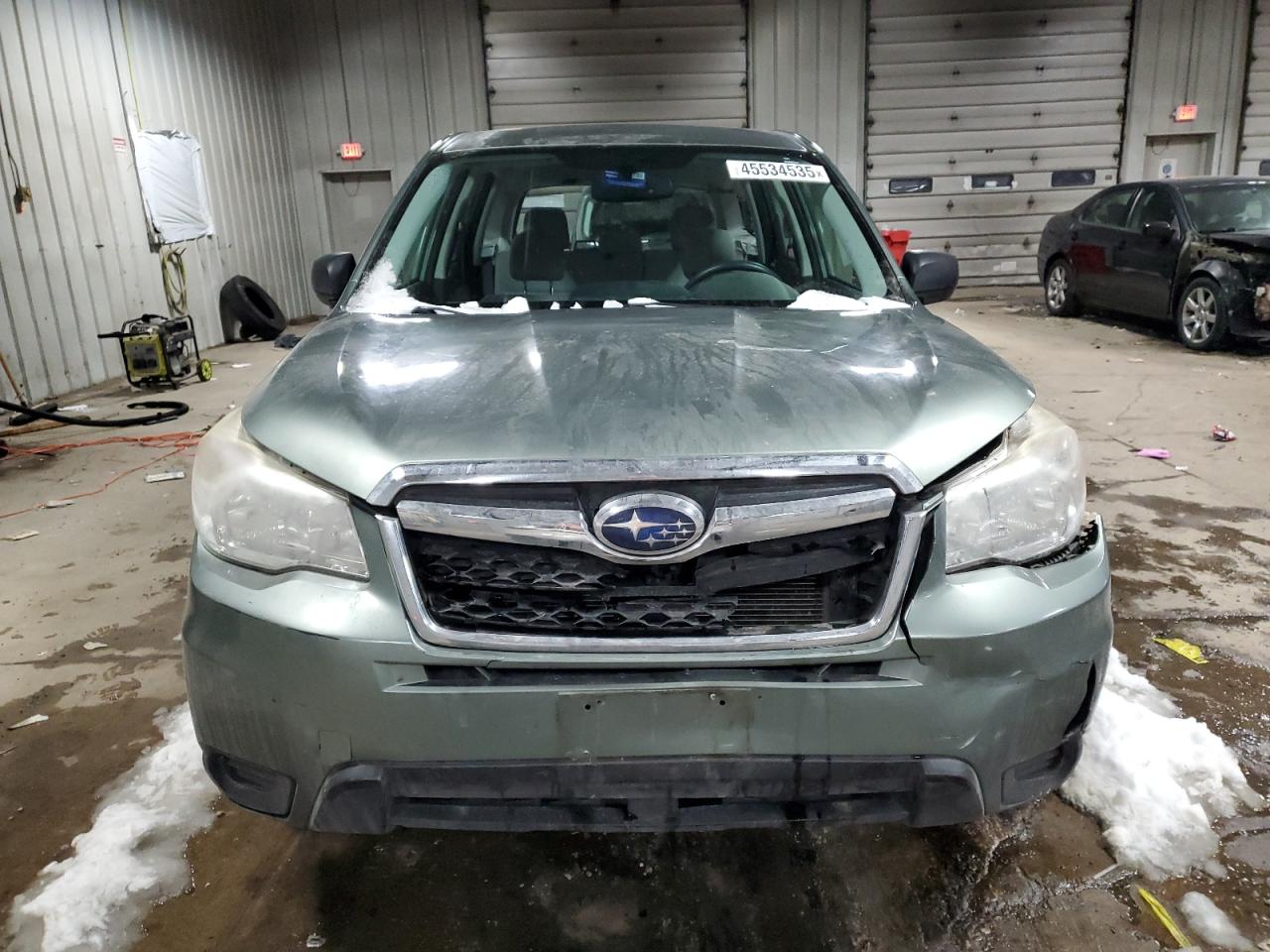 2014 Subaru Forester VIN JF2SJAAC9EH452043 Copart auction photo, rear end damage thumbnail 5