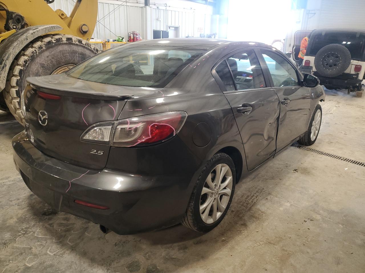 2010 Mazda 3 VIN JM1BL1S6XA1261266 Copart auction photo, all over damage thumbnail 3