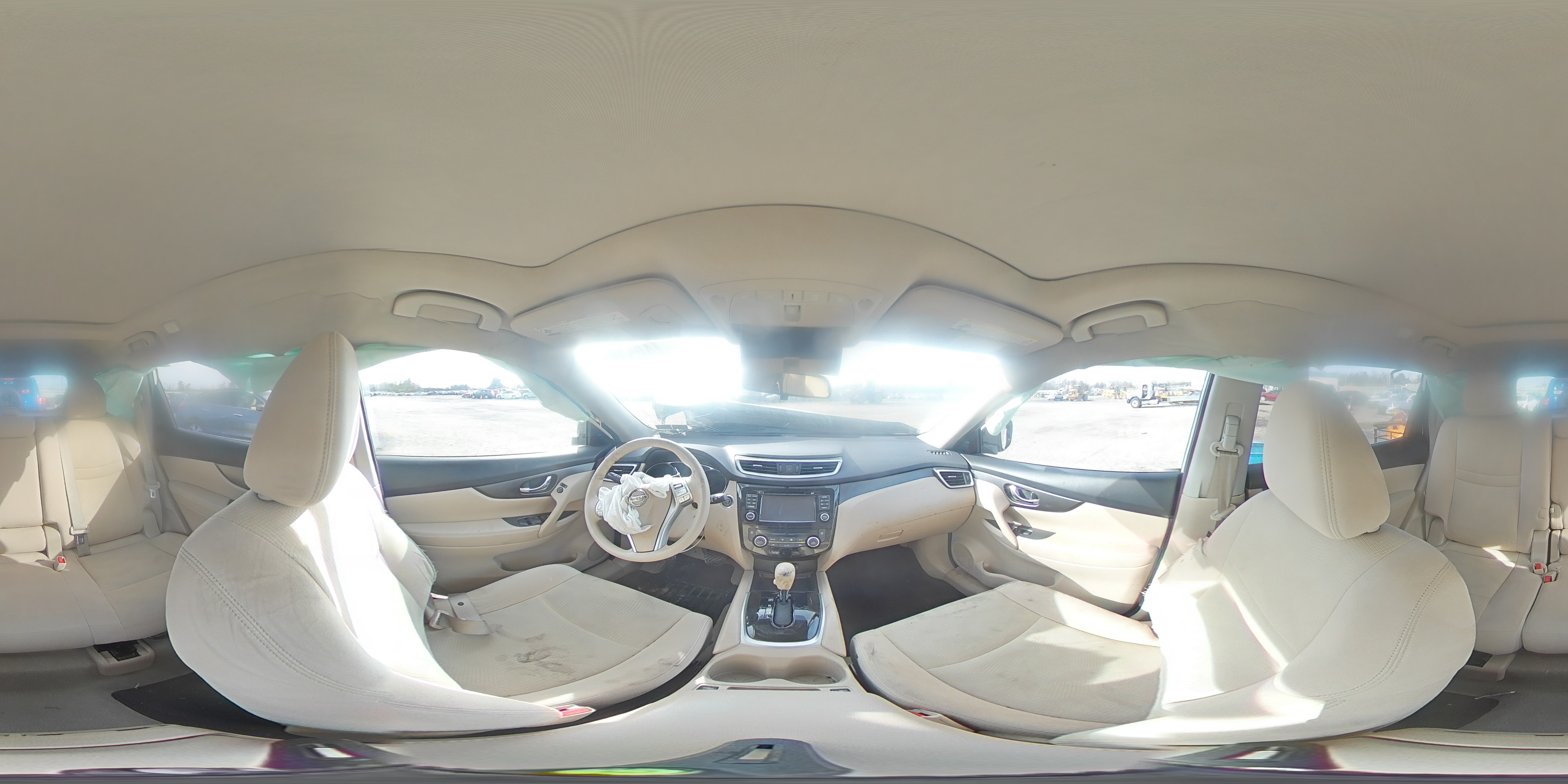 2015 Nissan Rogue VIN 5N1AT2MV7FC782586 Copart auction photo, front end damage thumbnail 14