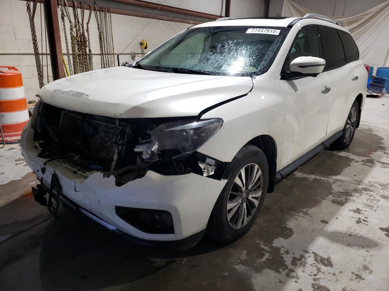 2017 Nissan Pathfinder VIN 5N1DR2MM5HC610241