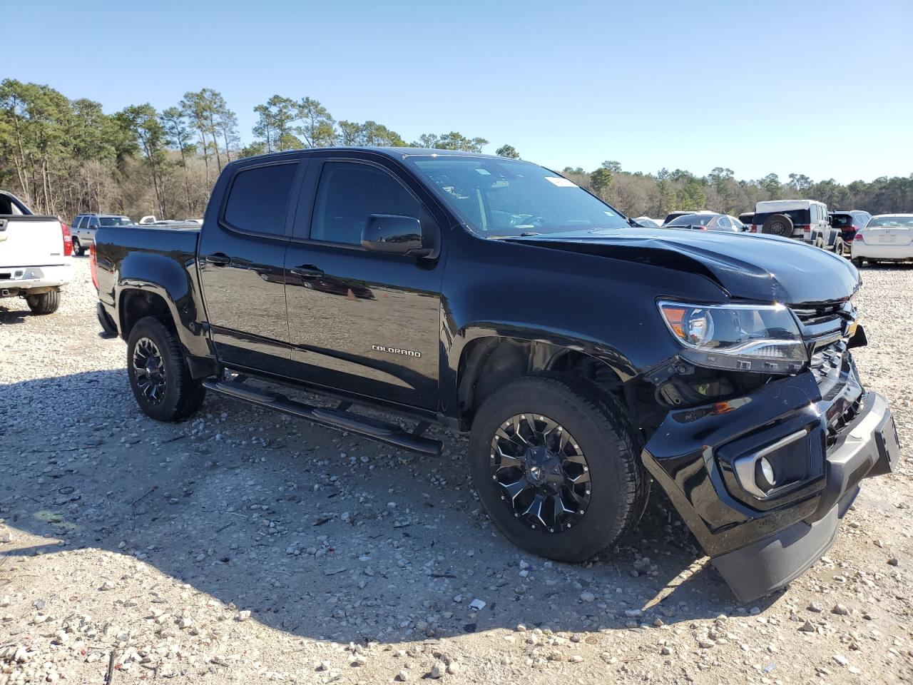 2021 Chevrolet Colorado VIN 1GCGSCEN1M1285709 Copart auction photo, front end / minor dent/scratches damage thumbnail 4