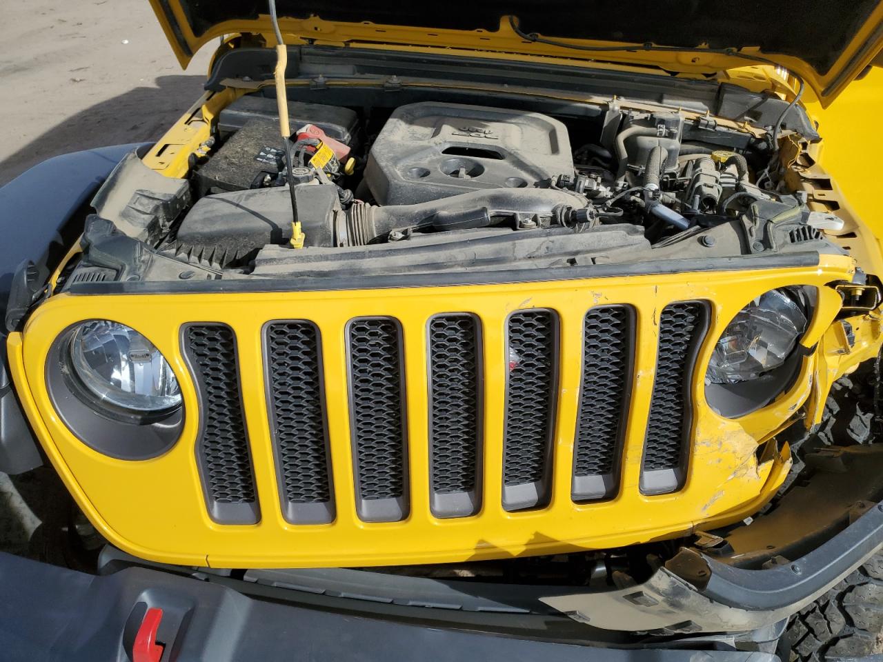2021 Jeep Wrangler VIN 1C4HJXFN5MW670836 Copart auction photo, front end damage thumbnail 13