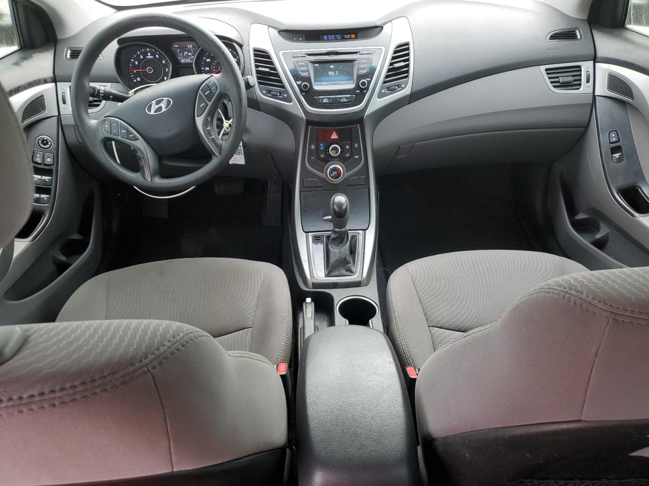 2015 Hyundai Elantra VIN 5NPDH4AE8FH554751 Copart auction photo, rear end damage thumbnail 8