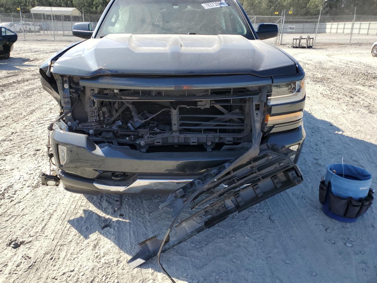 2017 Chevrolet Silverado VIN 1GCVKREC5HZ336791 Copart auction photo, front end / minor dent/scratches damage thumbnail 11
