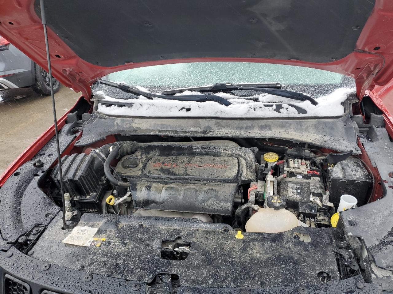 2019 Jeep Compass VIN 3C4NJDBB9KT683346 Copart auction photo, front end damage thumbnail 14