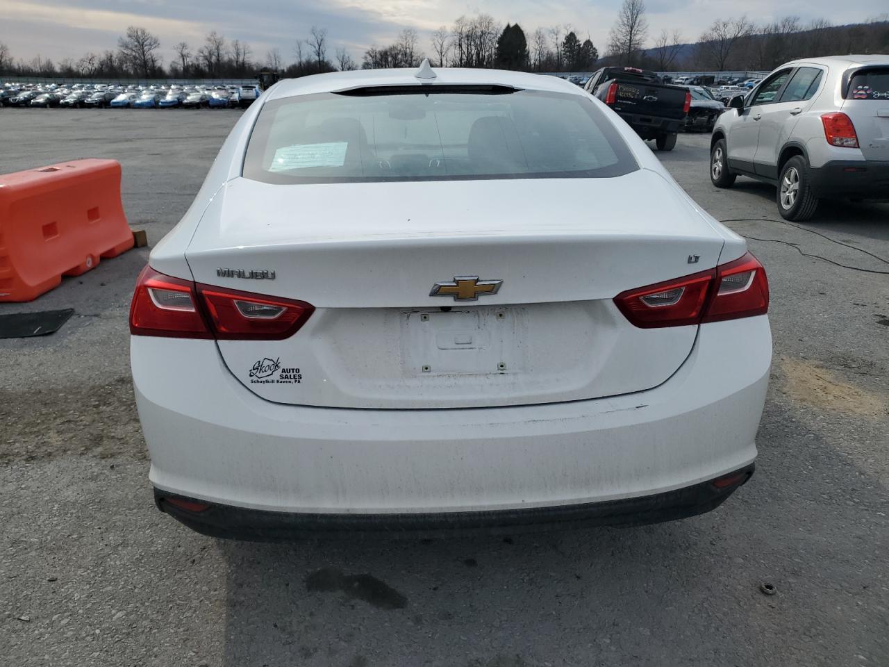 2017 Chevrolet Malibu VIN 1G1ZE5ST3HF290121 Copart auction photo, front end / side damage thumbnail 6