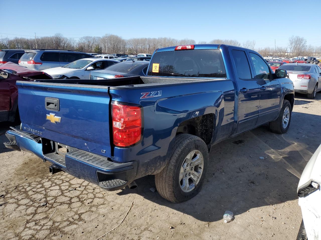 2017 Chevrolet Silverado VIN 1GCVKREC4HZ358300 Copart auction photo, water/flood / side damage thumbnail 3