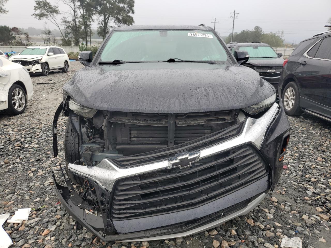2020 Chevrolet Blazer VIN 3GNKBCRS5LS608383 Copart auction photo, front end damage thumbnail 5