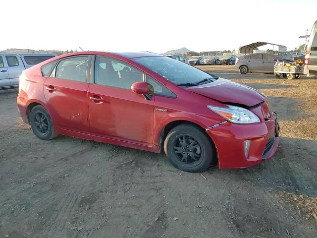 2013 Toyota Prius VIN JTDKN3DU5D1674766 Copart auction photo, front end / front end damage thumbnail 11