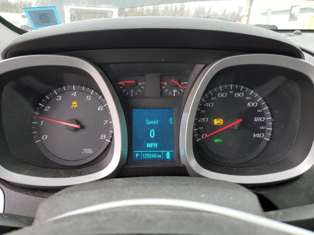 2012 Chevrolet Equinox VIN 2GNALBEKXC1295805 Copart auction photo, mechanical damage thumbnail 9