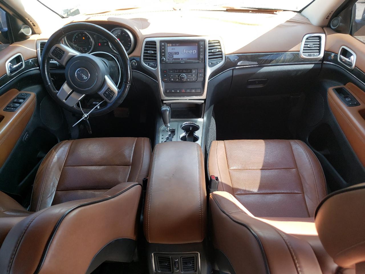 2012 Jeep Grand Cherokee VIN 1C4RJFCT9CC215070 Copart auction photo, front end damage thumbnail 8