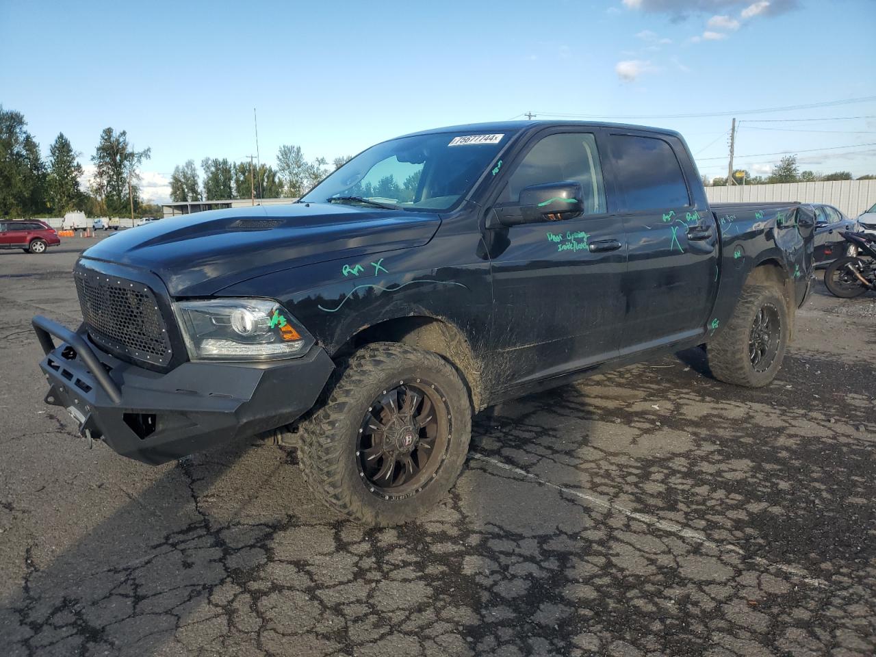 2013 RAM 1500 VIN 1C6RR7MT4DS722129