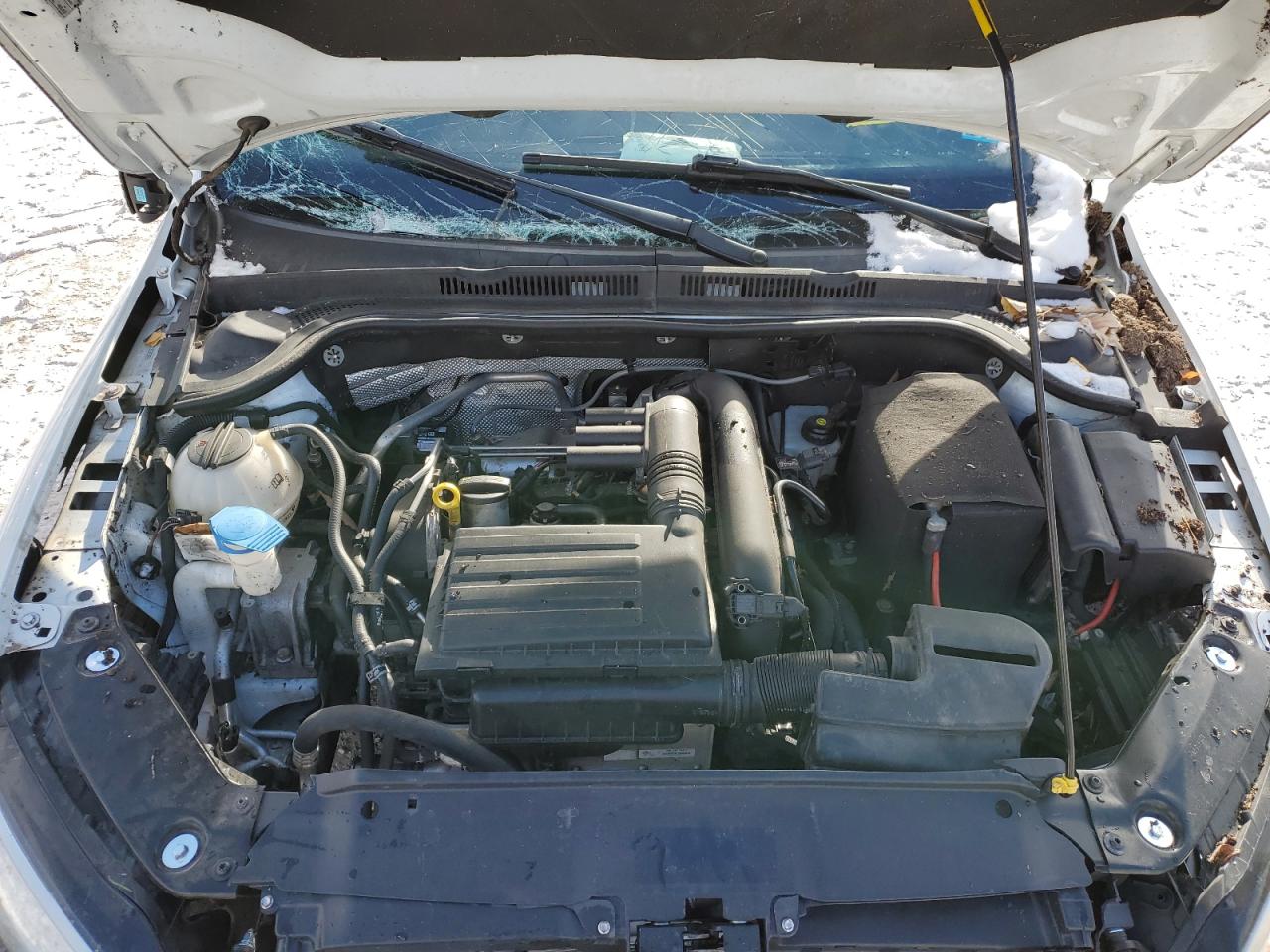 2017 Volkswagen Jetta VIN 3VW2B7AJ0HM263095 Copart auction photo, all over damage thumbnail 11