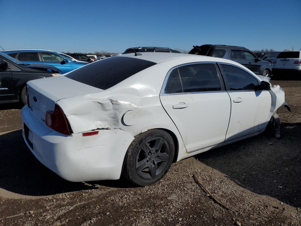 2010 Chevrolet Malibu VIN 1G1ZC5E06AF280857 Copart auction photo, front end / rear end damage thumbnail 3
