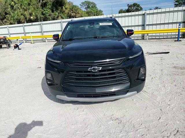 2022 Chevrolet Blazer VIN 3GNKBDRS9NS185798 Copart auction photo, rear end / side damage thumbnail 12