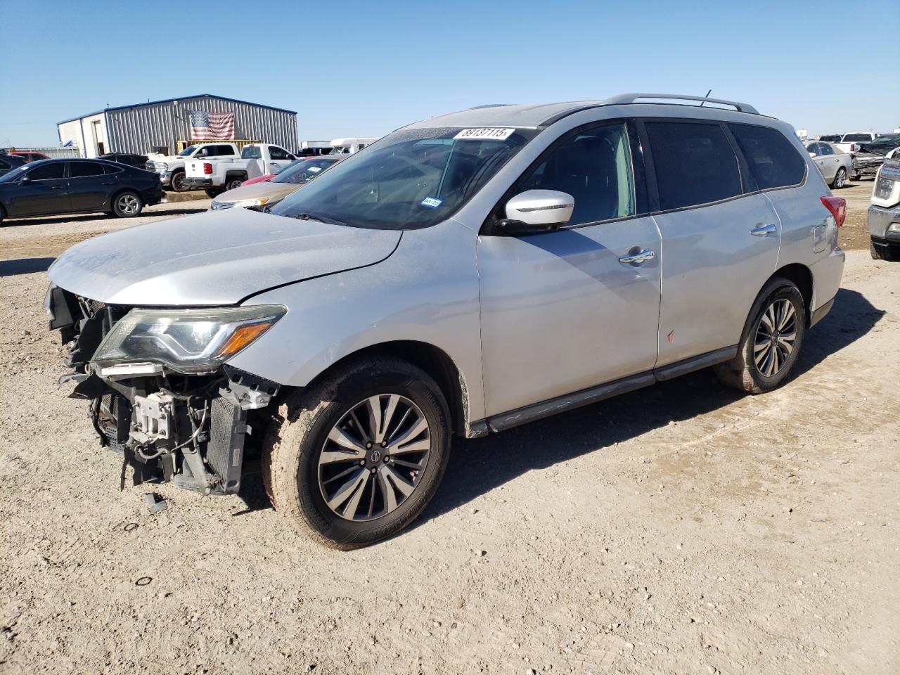 2017 Nissan Pathfinder VIN 5N1DR2MM8HC680414