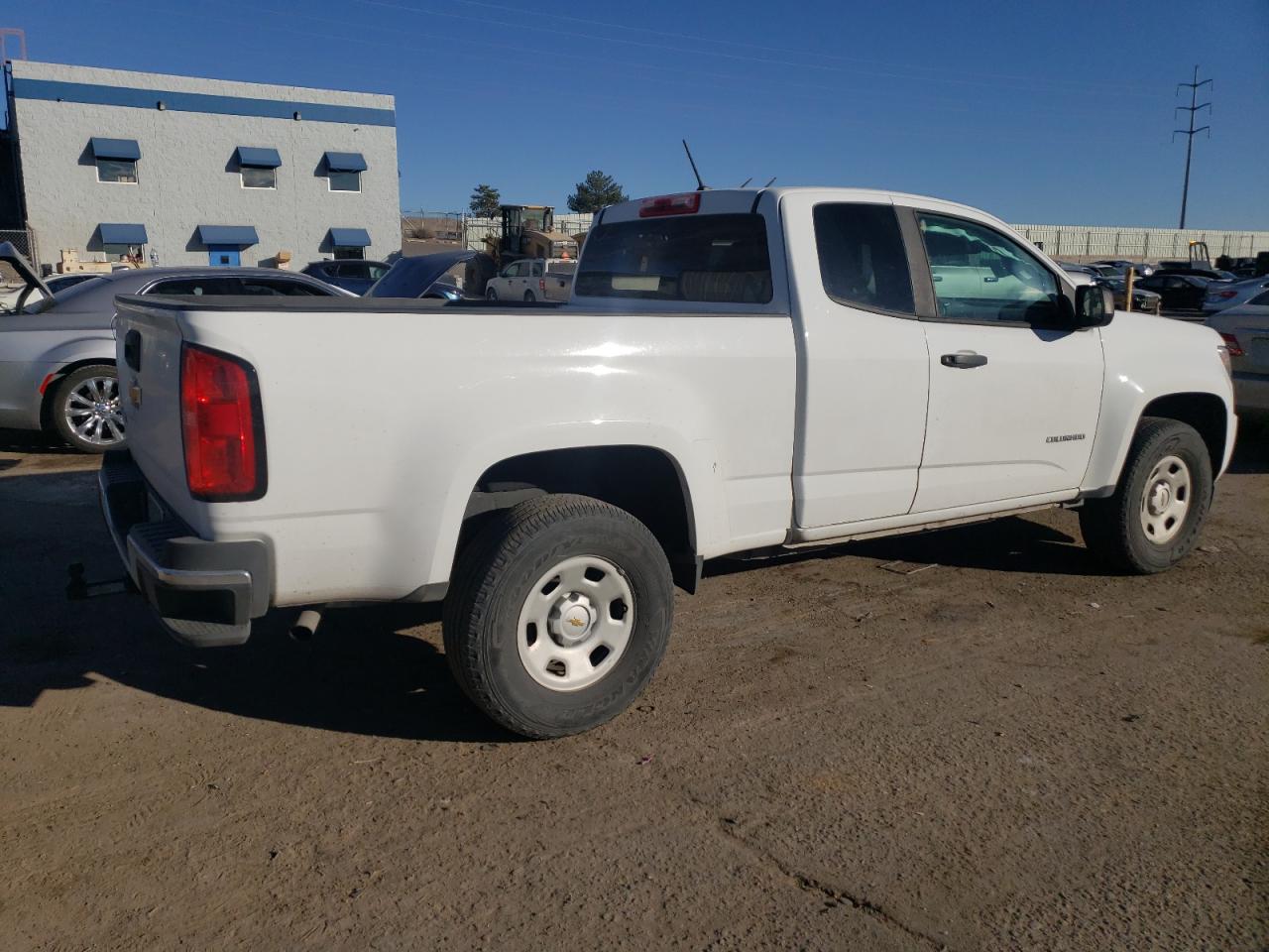 2020 Chevrolet Colorado VIN 1GCHSAEAXL1240062 Copart auction photo, side damage thumbnail 3