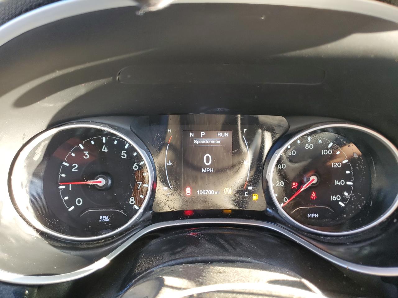 2020 Jeep Compass VIN 3C4NJCBB8LT247177 Copart auction photo, front end / side damage thumbnail 9